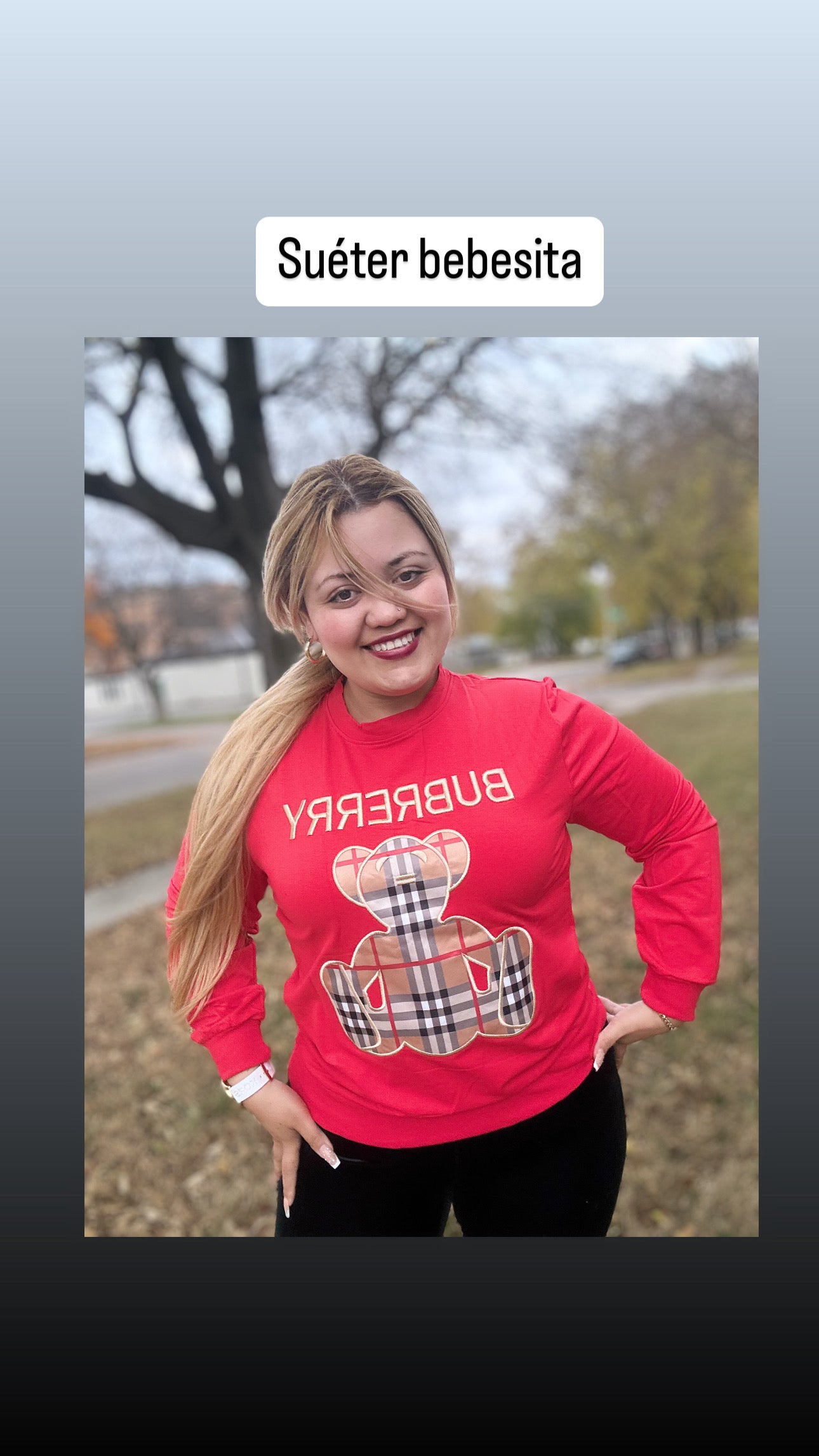 Suéter Bebesita 3 colores