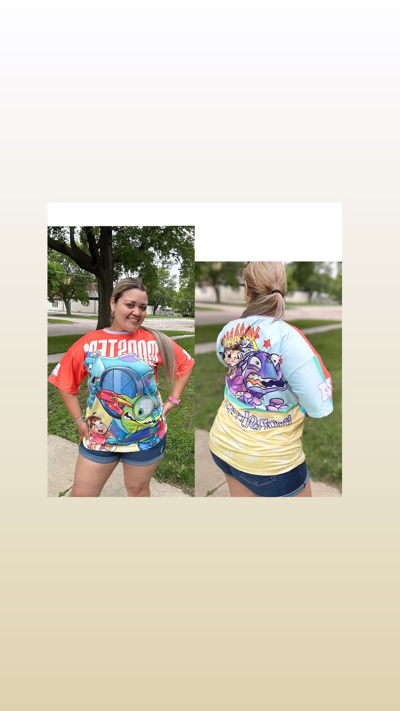 Playera monster Inc
