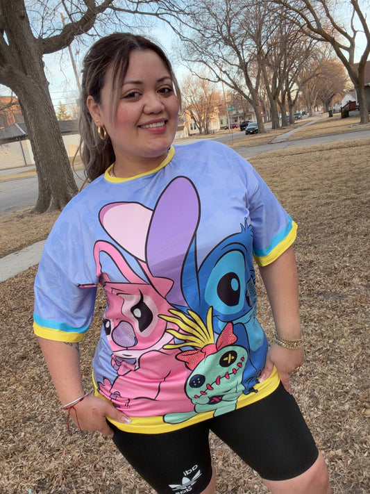 Playera stitch 3 colores