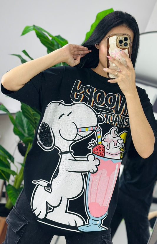 Playera snupy 2 colores