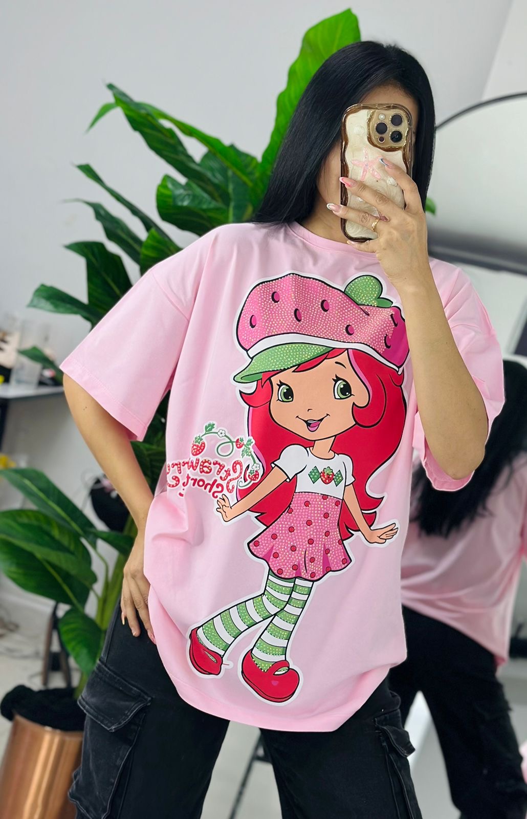 Playera Fresita tres colores