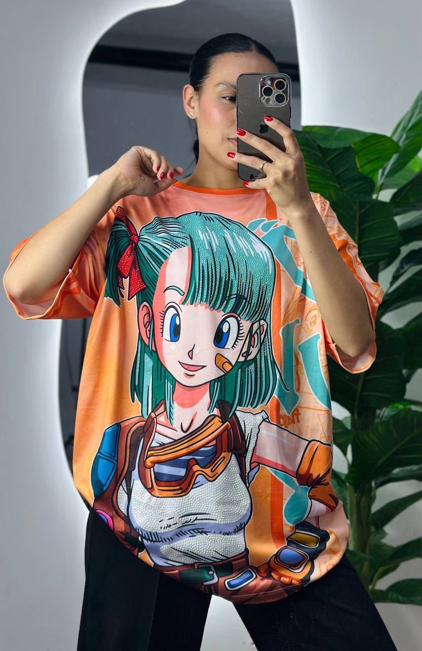 Playera bulma Goku