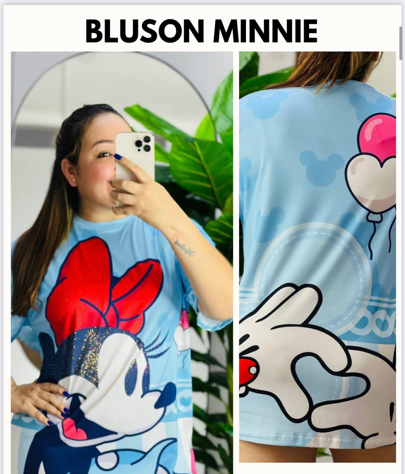 Playera Minnie