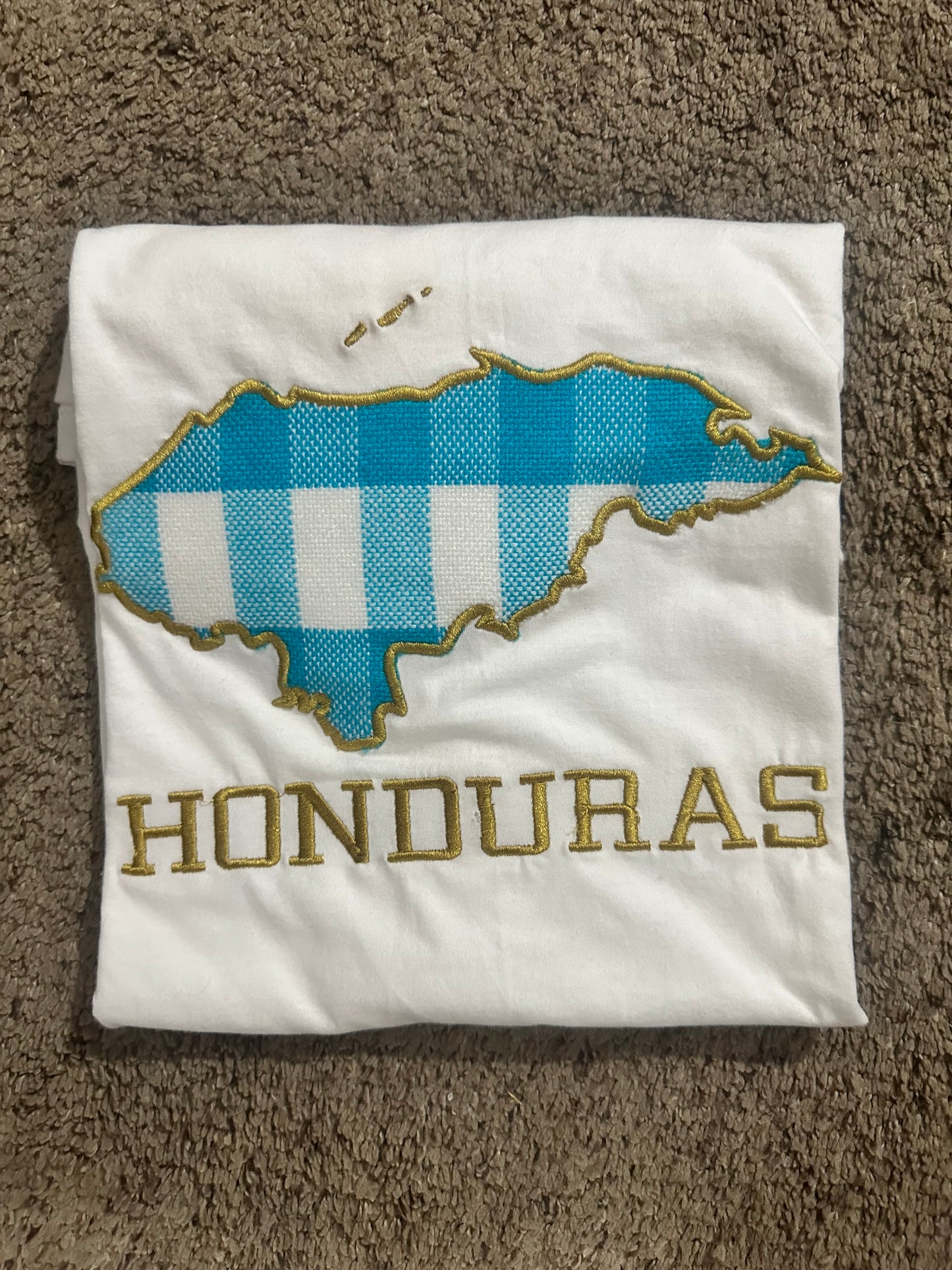 Playera Honduras mapa