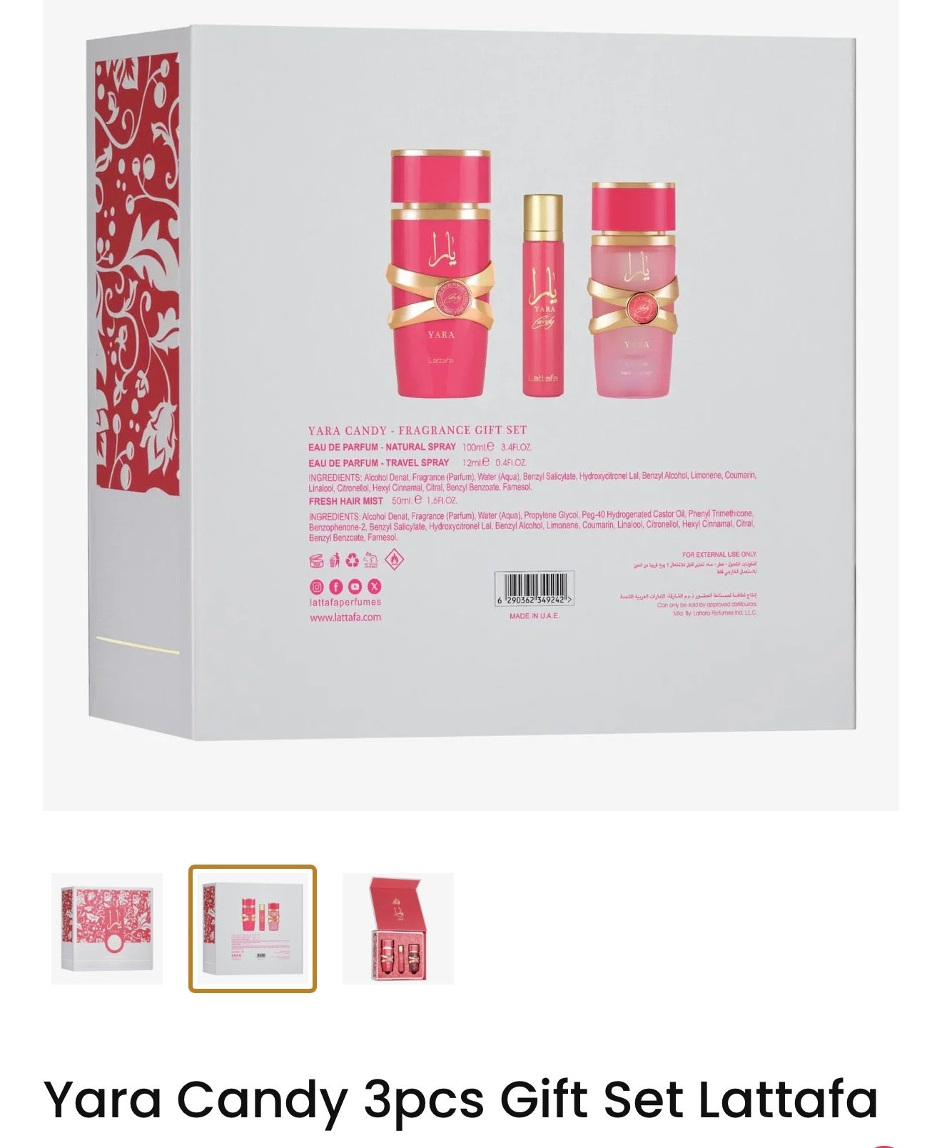 Set Candy Lattaf