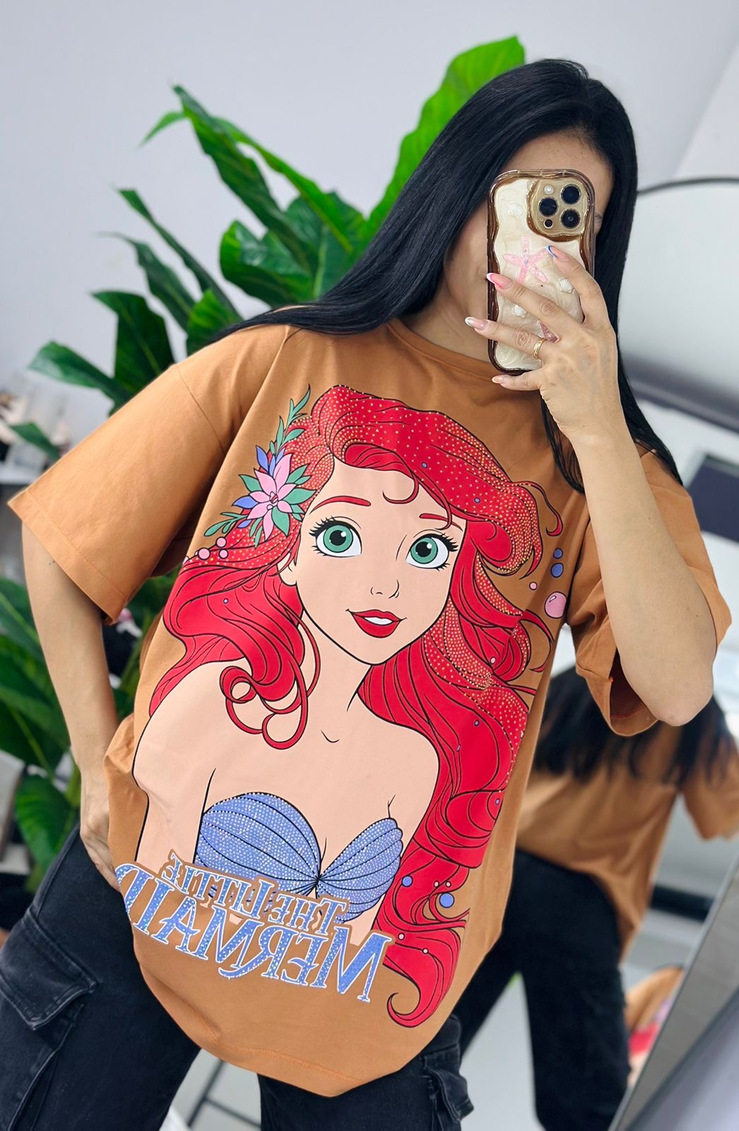 Playera Ariel sirenita