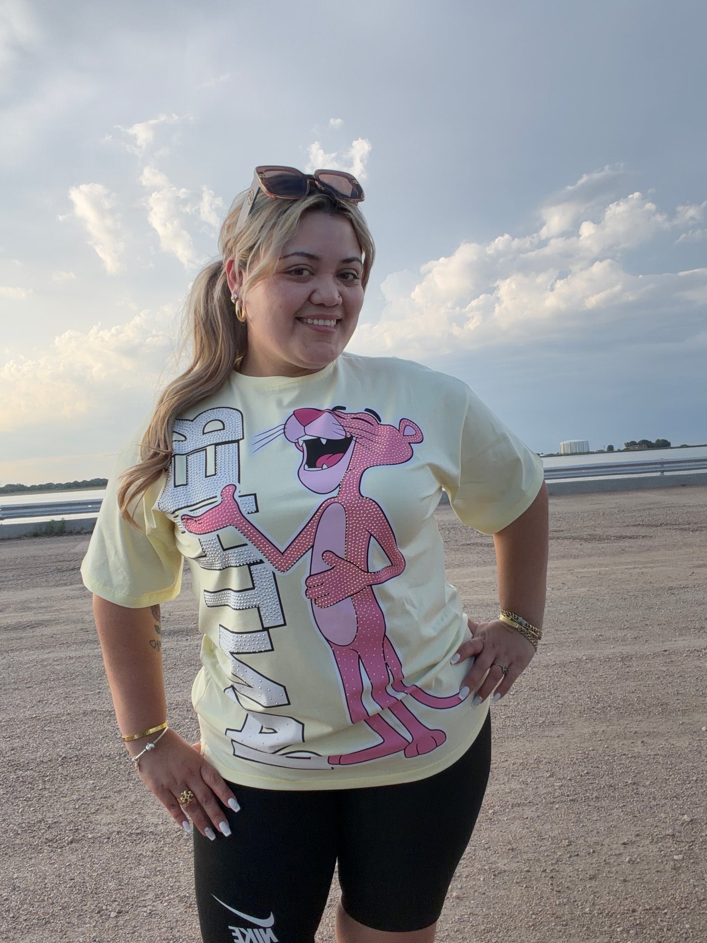 Playera pantera Rosa