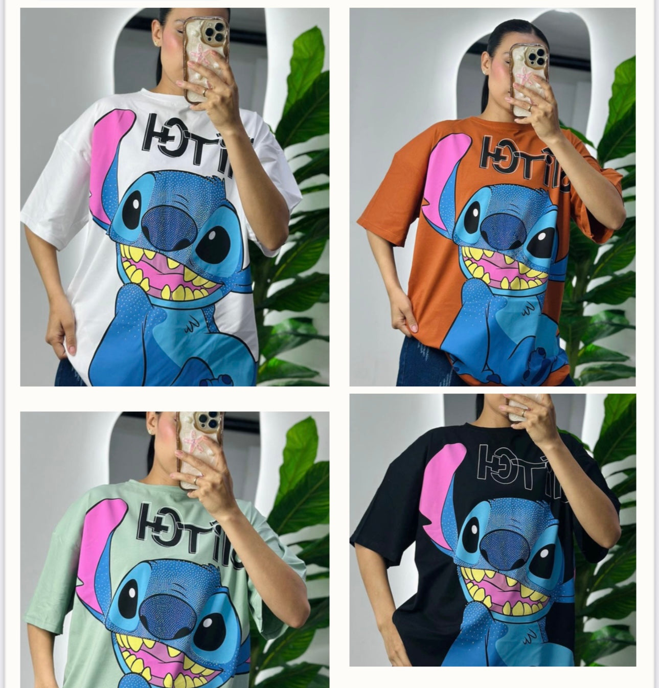 Playera stitch 2 colores
