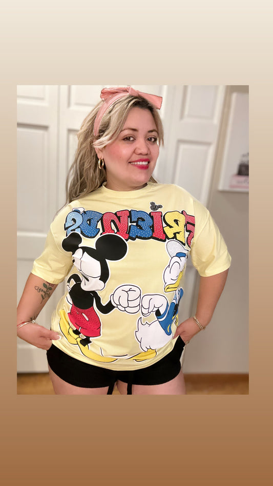 Playera Mickey 2 colores