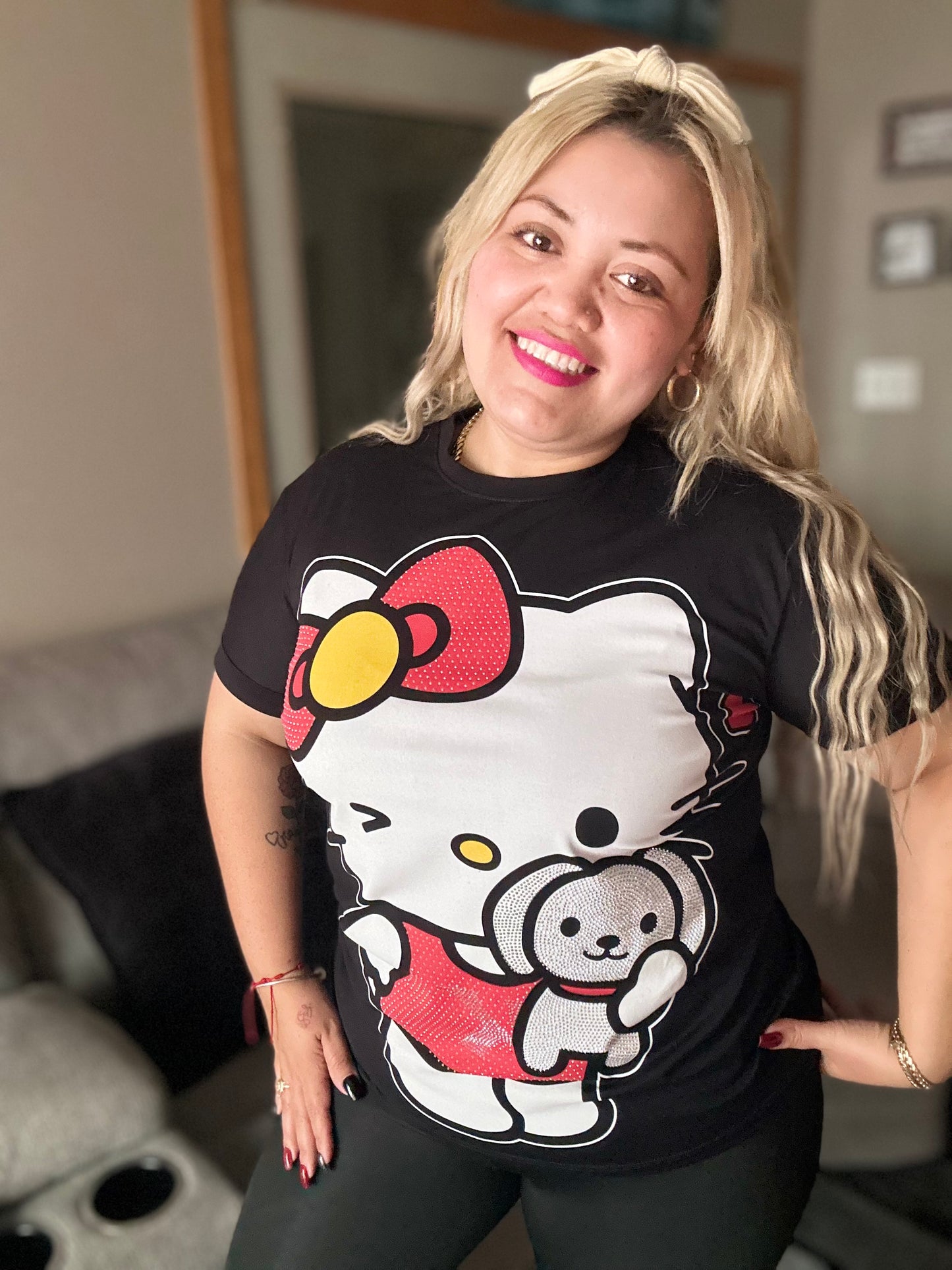 Playera hello Kitty 3 colores