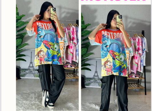 Playera Monster Inc