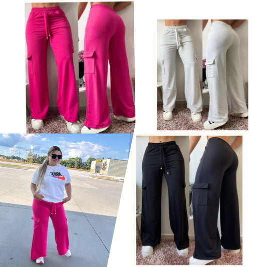 Pantalón cargo 3 colores