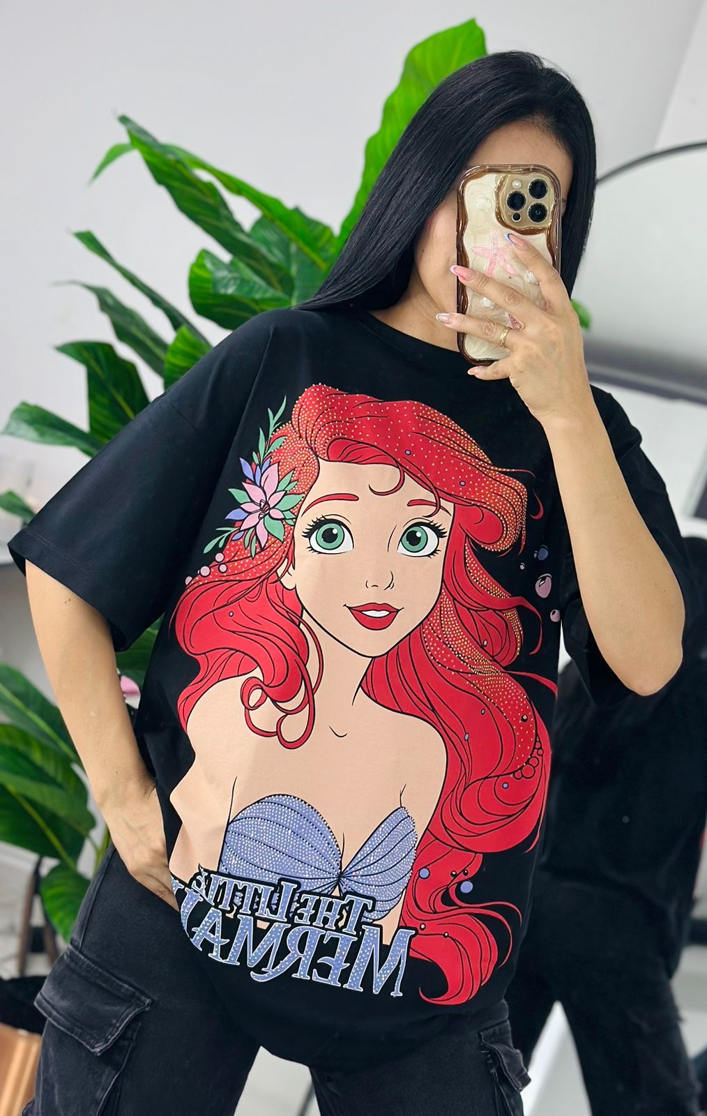 Playera Ariel sirenita