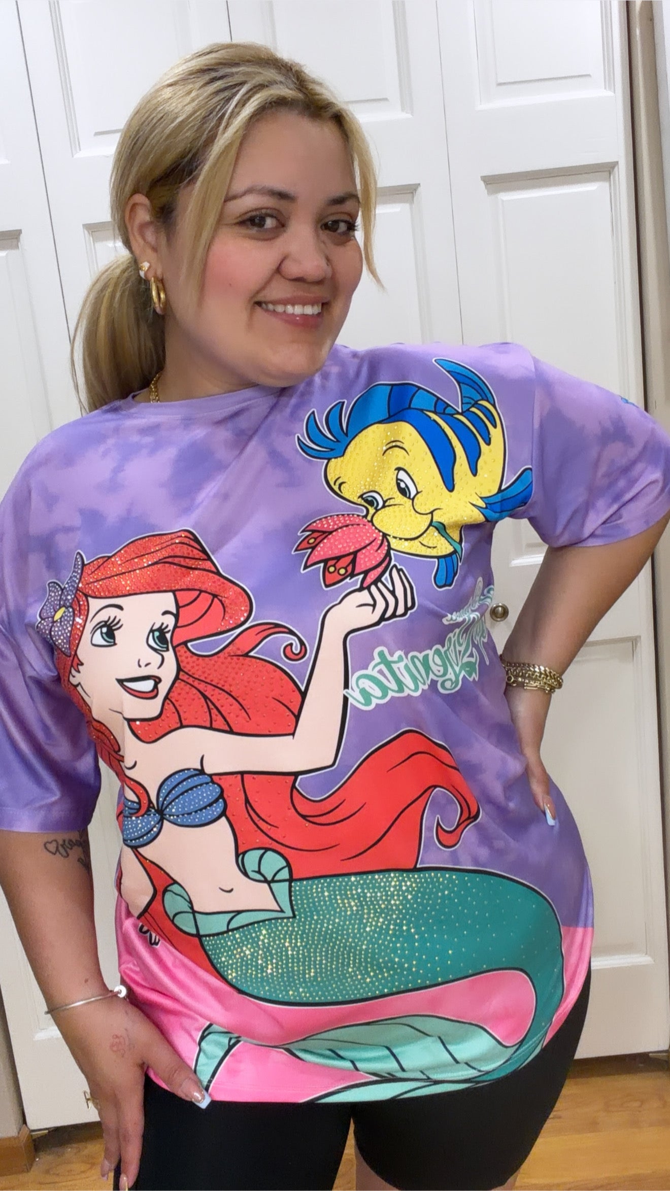 Playera sirenita
