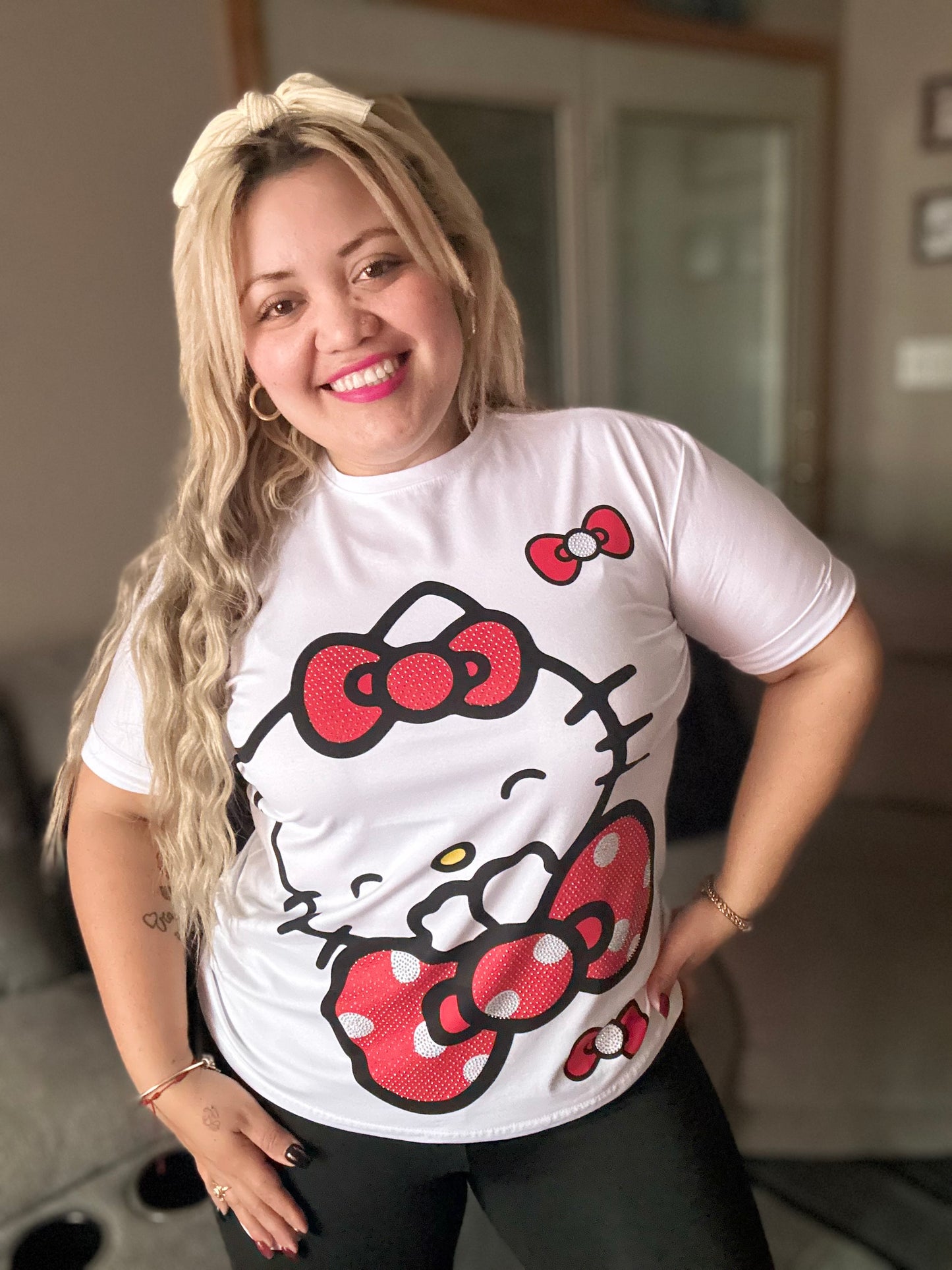 Playera hello Kitty 3 colores