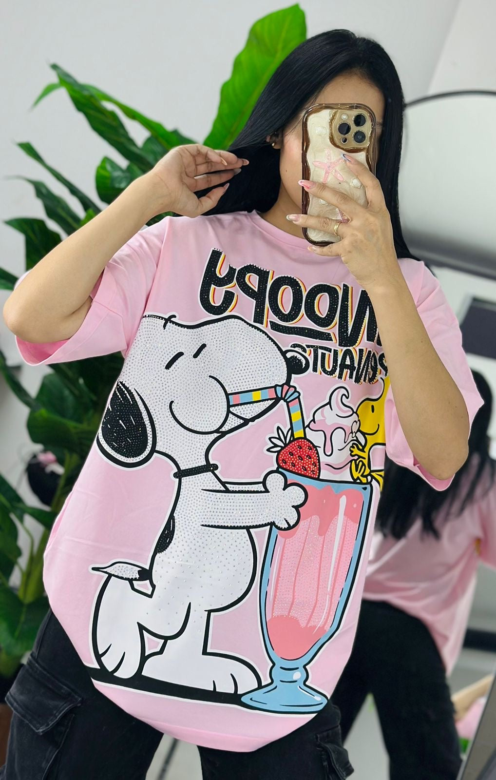 Playera snupy 2 colores