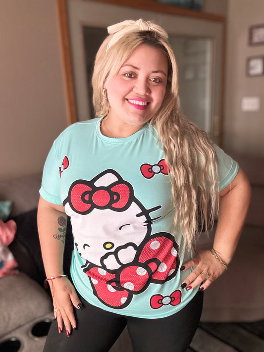 Playera hello Kitty 3 colores