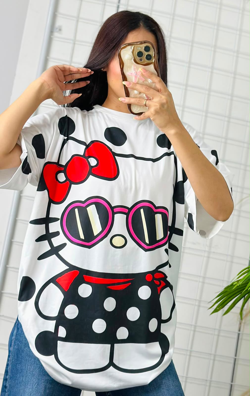 Playera hello Kitty