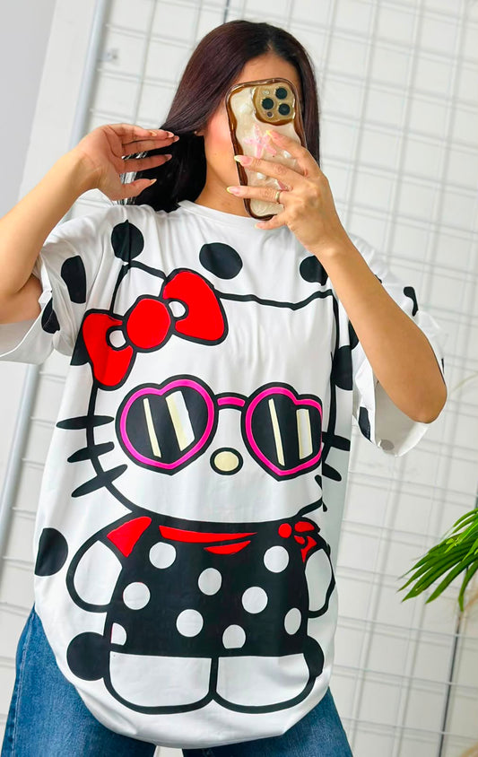 Playera hello Kitty