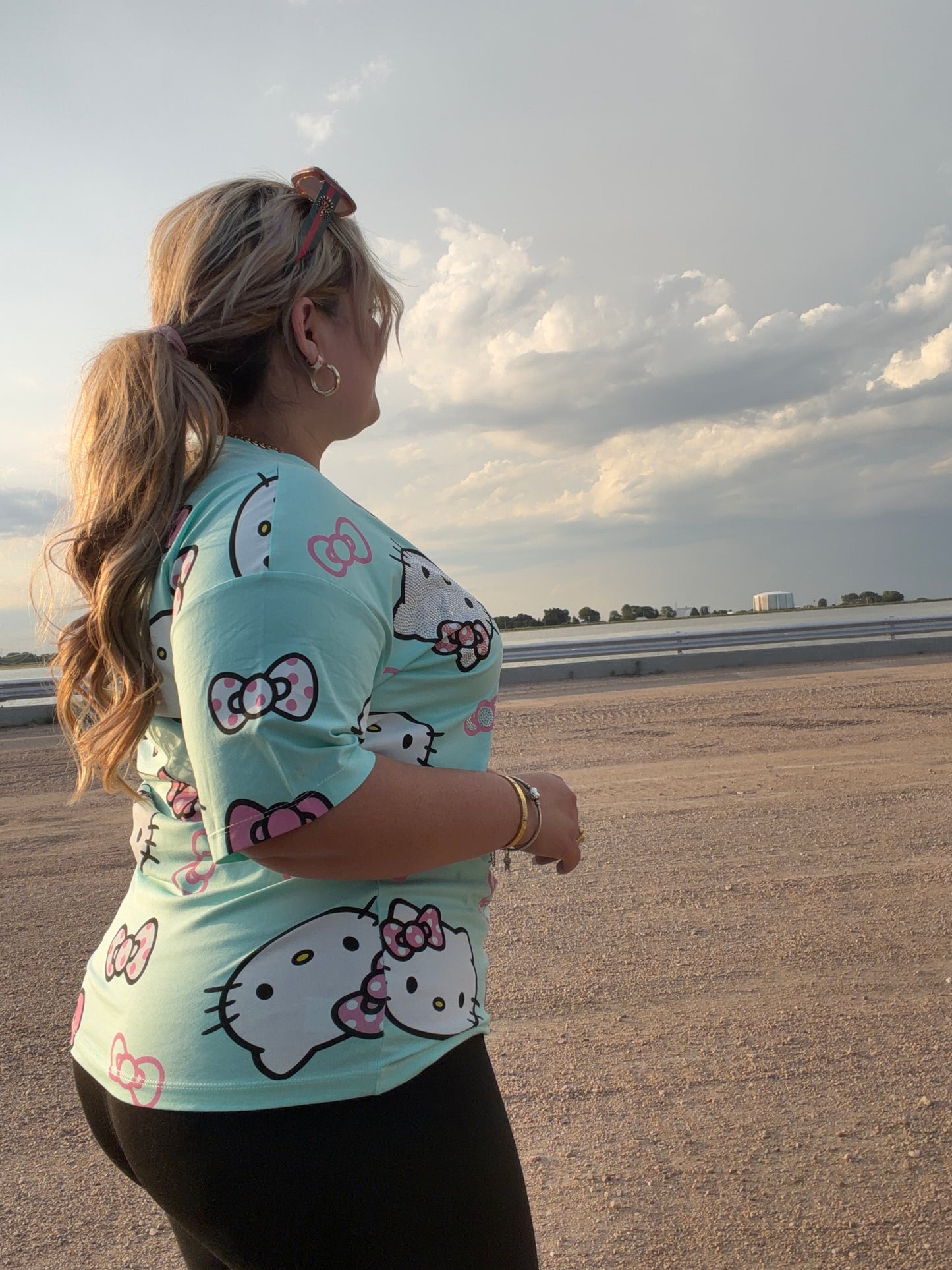 Playera hello Kitty 2 colores