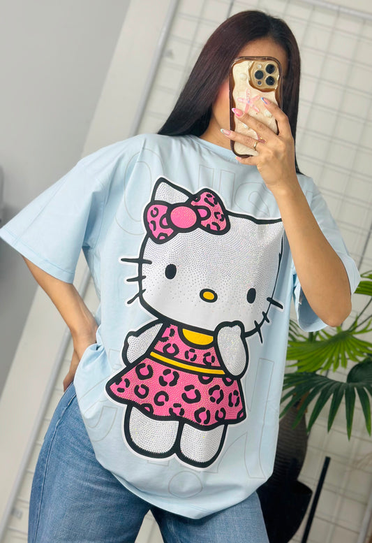 Playera hello Kitty