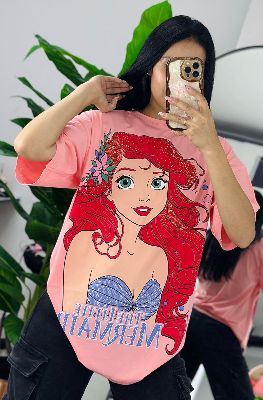 Playera Ariel sirenita