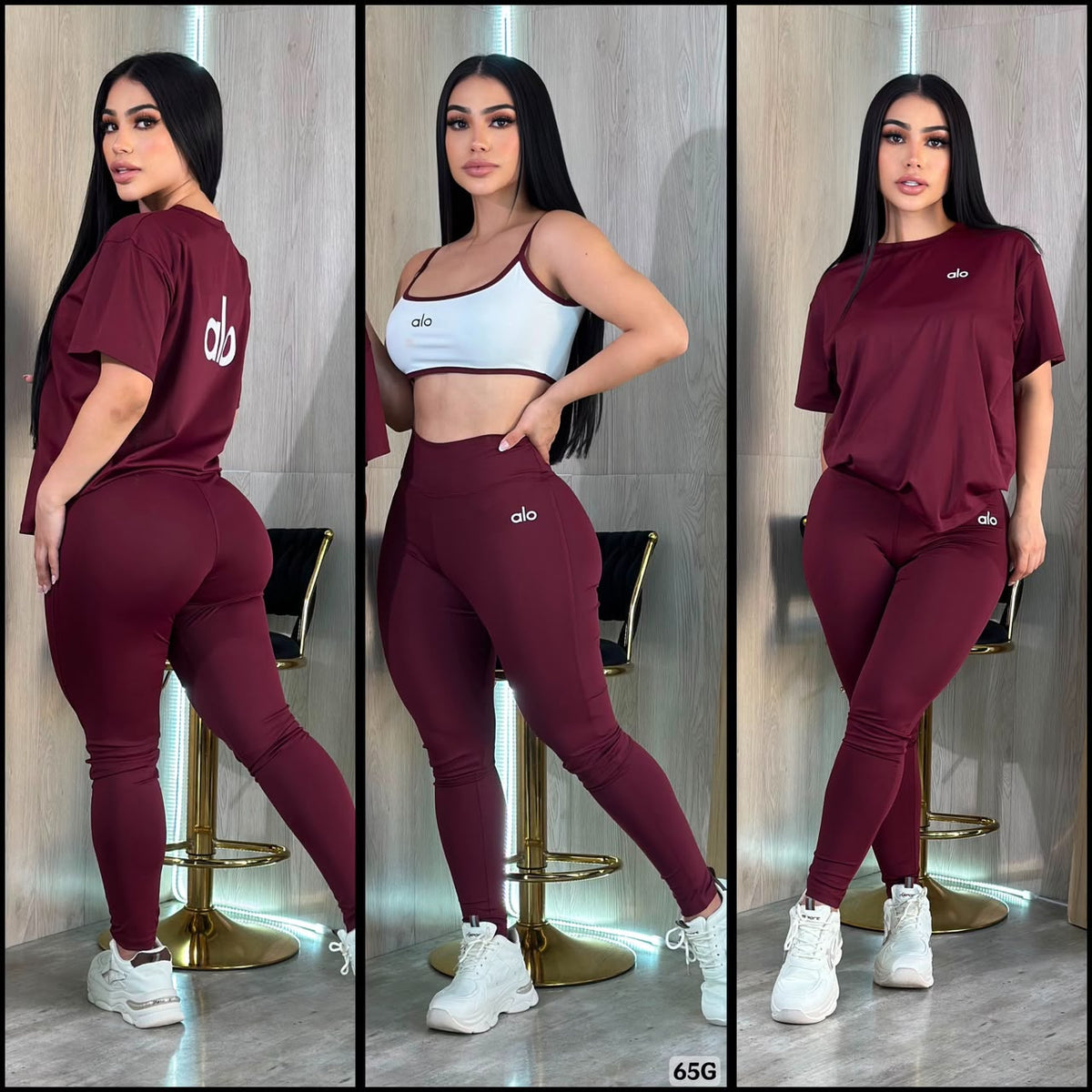 Set  trio Aly tres colores