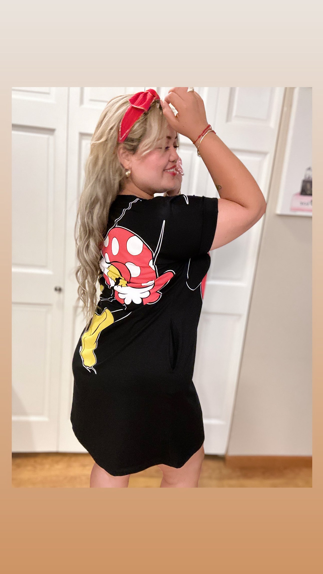 Vestido Minnie