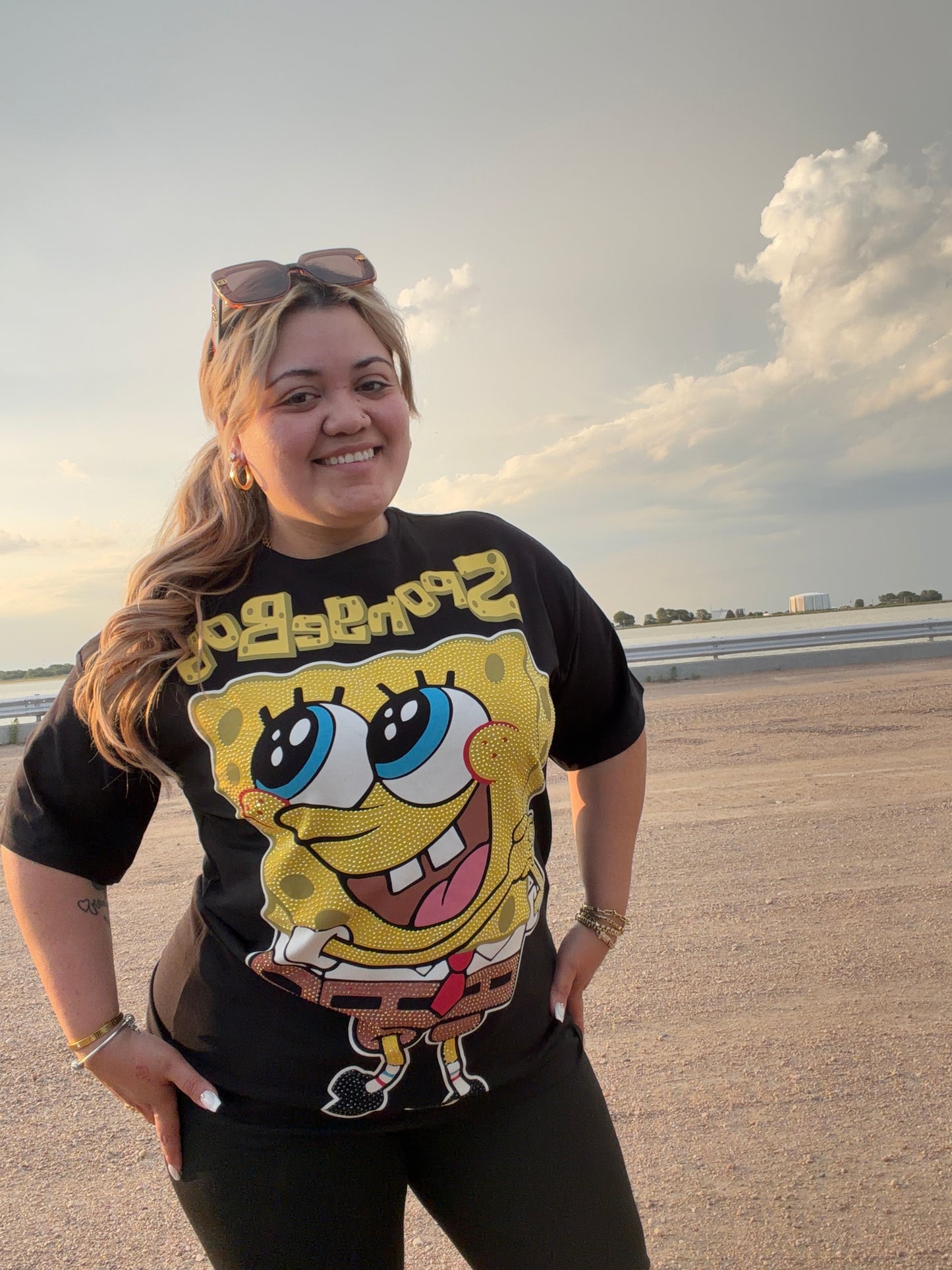 Playera bob esponja 2 colores