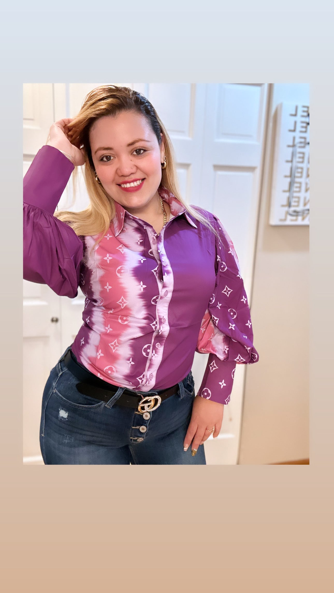 Blusa LIVE Lila